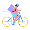 پیش‌نمایش فایل girl-provide-cycle-delivery-8856105 از پک افراد