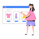 پیش‌نمایش فایل girl-use-shopping-website-8856106 از پک افراد