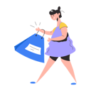 پیش‌نمایش فایل happy-buyer-walking-with-shopping-bag-8856077 از پک افراد