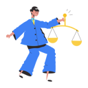 پیش‌نمایش فایل male-lawyer-holding-justice-scale-8856128 از پک افراد