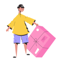 پیش‌نمایش فایل man-getting-loyalty-gift-8856076 از پک افراد