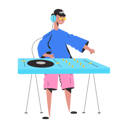 پیش‌نمایش فایل man-playing-music-dj-8856145 از پک افراد