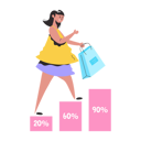پیش‌نمایش فایل young-girl-getting-big-discounts-8856104 از پک افراد