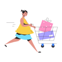 پیش‌نمایش فایل young-woman-doing-shopping-8856110 از پک افراد