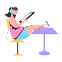 پیش‌نمایش فایل young-woman-listening-music-8856180 از پک افراد