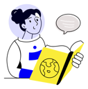 پیش‌نمایش فایل astronaut-reading-8856647 از پک فضانورد