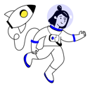 پیش‌نمایش فایل astronaut-spaceship-8856651 از پک فضانورد