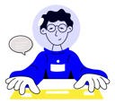 پیش‌نمایش فایل astronaut-talk-8856638 از پک فضانورد