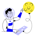 پیش‌نمایش فایل planet-study-8856629 از پک فضانورد