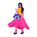 پیش‌نمایش فایل fashionable-girl-9106137 از پک مد