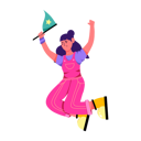 پیش‌نمایش فایل girl-jumping-9106498 از پک غرور / افتخار