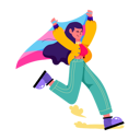 پیش‌نمایش فایل running-girl-9106503 از پک غرور / افتخار