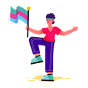 پیش‌نمایش فایل waving-flag-9106500 از پک غرور / افتخار