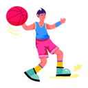 پیش‌نمایش فایل basketball-player-9106291 از پک ورزشی