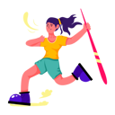 پیش‌نمایش فایل javelin-player-9106321 از پک ورزشی