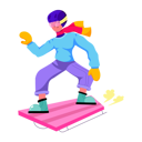 پیش‌نمایش فایل snowboarding-9106297 از پک ورزشی