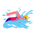پیش‌نمایش فایل swimmer-9106308 از پک ورزشی
