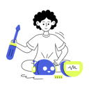 پیش‌نمایش فایل fixing-robot-9111529 از پک هوش مصنوعی (AI)