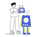 پیش‌نمایش فایل man-making-robot-assistant-9111543 از پک هوش مصنوعی (AI)
