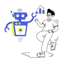پیش‌نمایش فایل man-working-with-robot-assistant-9111517 از پک هوش مصنوعی (AI)
