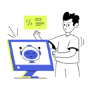 پیش‌نمایش فایل robot-coding-9111534 از پک هوش مصنوعی (AI)