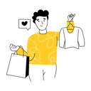 پیش‌نمایش فایل man-shopping-9114594 از پک مراقبت از خود