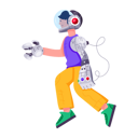 پیش‌نمایش فایل boy-with-robotic-hand-9139613 از پک ربات