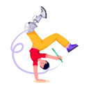 پیش‌نمایش فایل boy-with-robotic-leg-9139589 از پک ربات