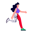 پیش‌نمایش فایل girl-with-robotic-leg-9139605 از پک ربات