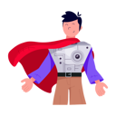 پیش‌نمایش فایل human-robot-9139595 از پک ربات