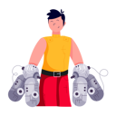 پیش‌نمایش فایل human-robot-with-arm-9139598 از پک ربات