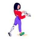پیش‌نمایش فایل prosthetic-girl-lifting-dumbell-9139590 از پک ربات