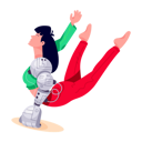 پیش‌نمایش فایل prosthetic-girl-with-bionic-hand-9139570 از پک ربات