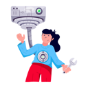پیش‌نمایش فایل robotic-girl-9139592 از پک ربات