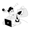 پیش‌نمایش فایل lazy-employee-9213139 از پک شغل دورکاری