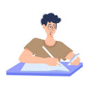 پیش‌نمایش فایل boy-study-with-online-class-9264306 از پک فعالیت روزانه