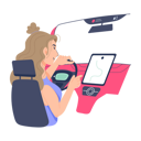 پیش‌نمایش فایل girl-driving-a-car-9264348 از پک فعالیت روزانه