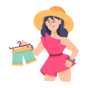 پیش‌نمایش فایل girl-holding-shorts-9264317 از پک فعالیت روزانه