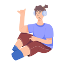 پیش‌نمایش فایل listening-music-9264282 از پک فعالیت روزانه