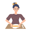 پیش‌نمایش فایل making-dough-9264323 از پک فعالیت روزانه