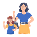 پیش‌نمایش فایل mother-daughter-going-for-shopping-9264286 از پک فعالیت روزانه