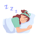 پیش‌نمایش فایل sleeping-woman-9264346 از پک فعالیت روزانه