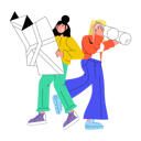 پیش‌نمایش فایل adventure-with-friends-9349462 از پک دوستان و مهمانی