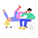 پیش‌نمایش فایل friends-enjoying-9349434 از پک دوستان و مهمانی