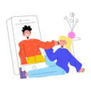 پیش‌نمایش فایل online-relationship-9349451 از پک دوستان و مهمانی