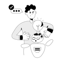 پیش‌نمایش فایل robot-engineer-getting-robot-idea-9309965 از پک ربات