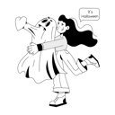پیش‌نمایش فایل girl-love-ghost-9310122 از پک هالووین