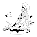 پیش‌نمایش فایل angry-chef-9527469 از پک آشپزی