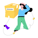 پیش‌نمایش فایل damaged-parcel-9679056 از پک تحویل غذا