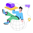پیش‌نمایش فایل delivery-tracking-9679045 از پک تحویل غذا